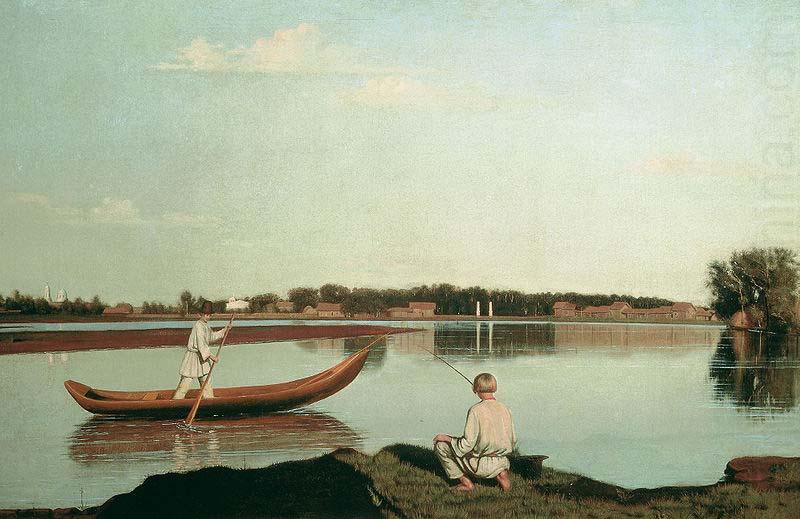 Grigoriy Soroka Fishermen. Spasskoye china oil painting image